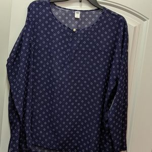Blue Old Navy Blouse